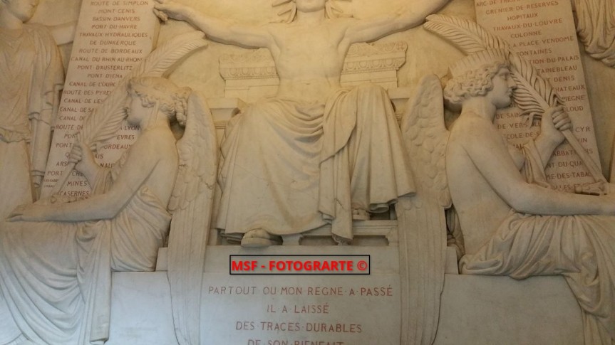 Las victorias de Napoleón: Victorias de beneficios duraderos. Hôtel des Invalides. París.