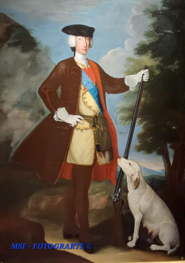 Carlos VII de Nápoles, cazador, Antonio Sebastiani